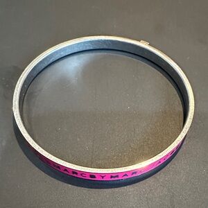 Marc By Marc Jacobs Pink and Silver Bracelet